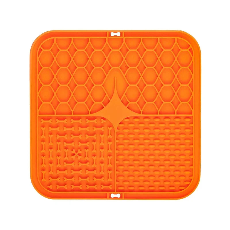 Lick Mat – Suction-Cup Slow Feeder for Dogs and Cats