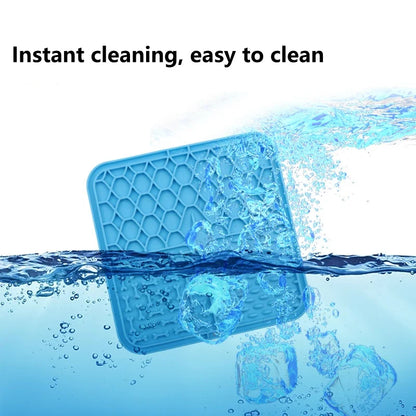 Slow Feeder Licking Mat For Dogs & Cats