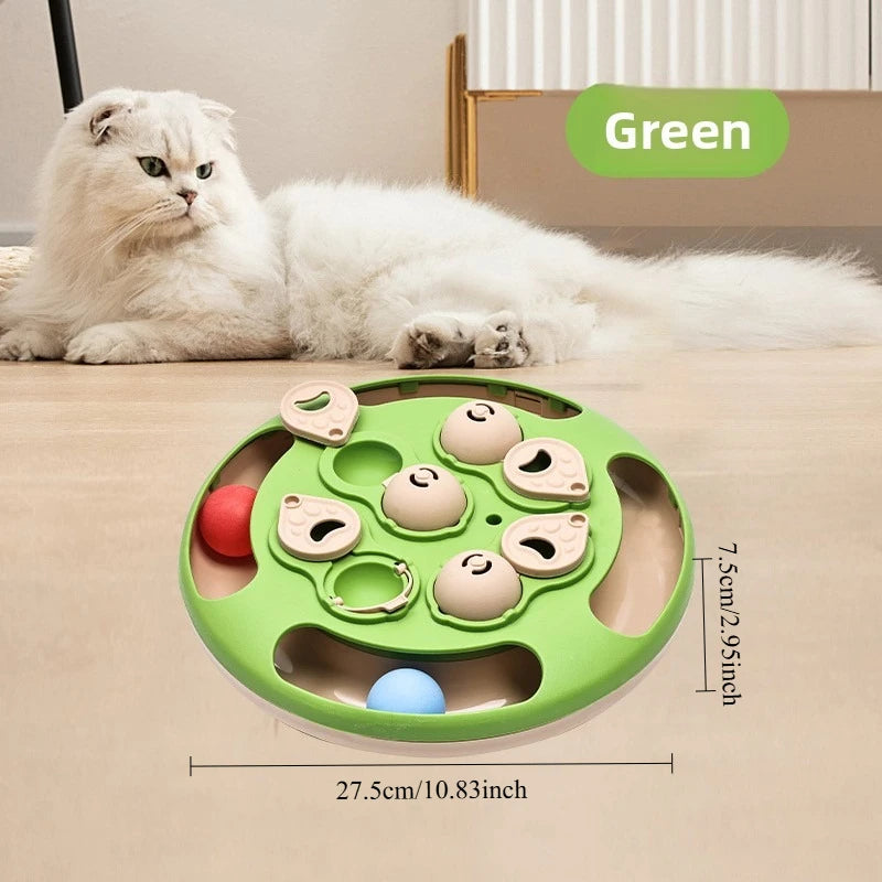 Interactive Puzzle Slow Feeder Toy For Dogs & Cats