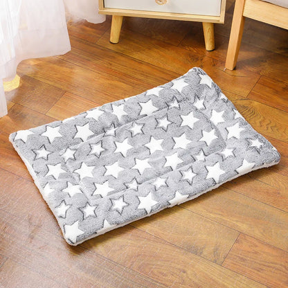 Warm Plush Pet Sleeping Mat For Cats & Dogs