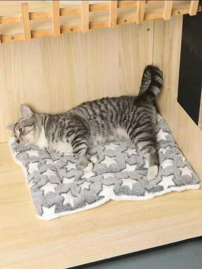 Warm Plush Pet Sleeping Mat For Cats & Dogs