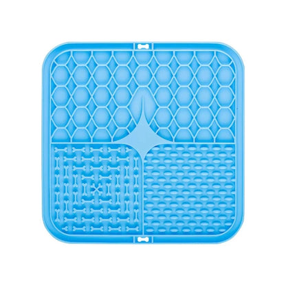 Lick Mat – Suction-Cup Slow Feeder for Dogs and Cats
