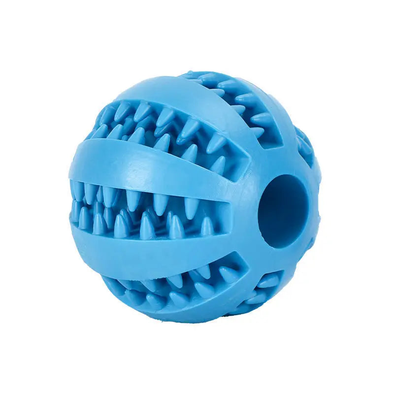 Treat-Dispensing Rubber Ball – Chew and Training Dog Toy