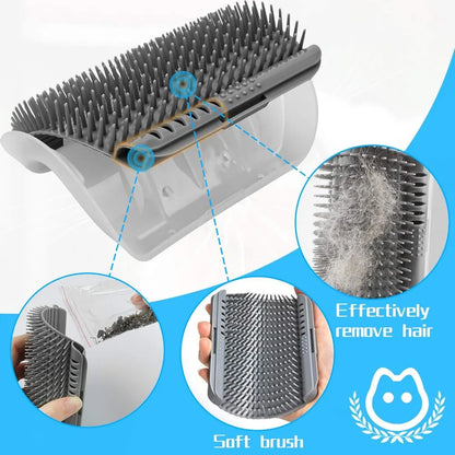 Cat Corner Self Grooming Brush With Catnip