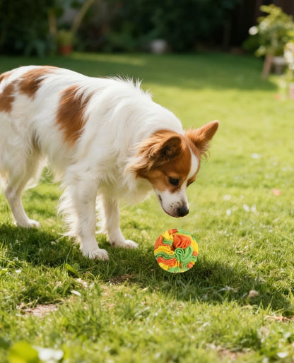 Interactive Dog Snuffle Ball For Nose Work Training