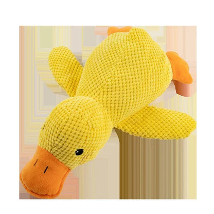 Plush Squeaky Duck Toy For Dogs & Cats