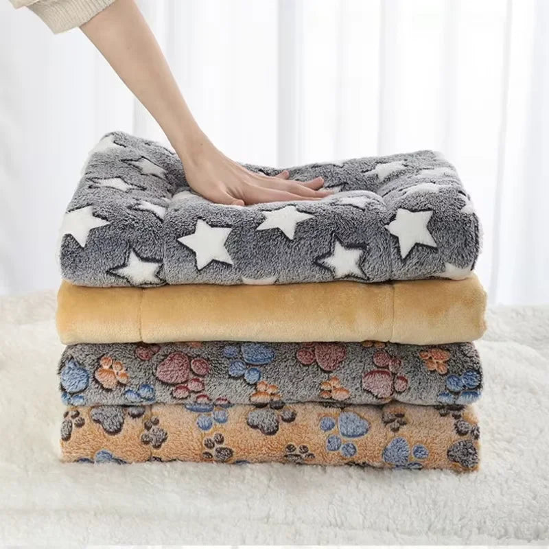 Warm Plush Pet Sleeping Mat For Cats & Dogs