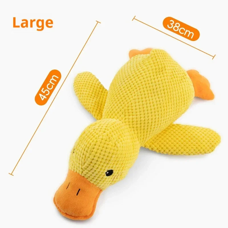 Plush Squeaky Duck Toy For Dogs & Cats