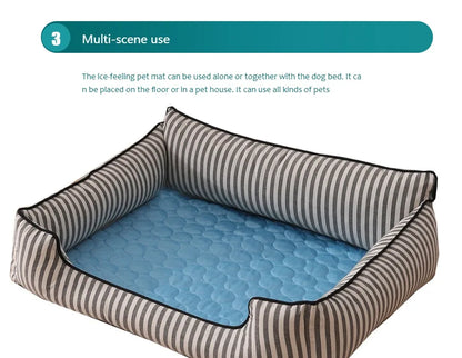 Self Cooling Pet Mat For Dogs & Cats Summer Comfort
