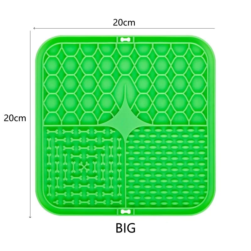 Slow Feeder Licking Mat For Dogs & Cats