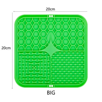 Slow Feeder Licking Mat For Dogs & Cats