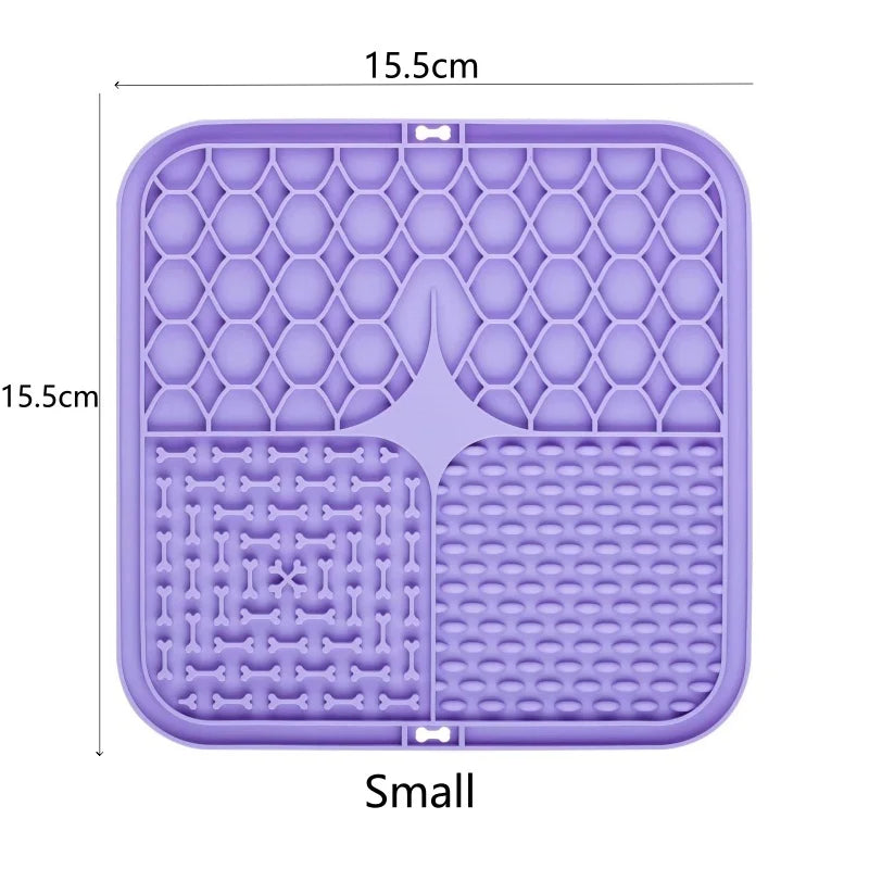 Slow Feeder Licking Mat For Dogs & Cats