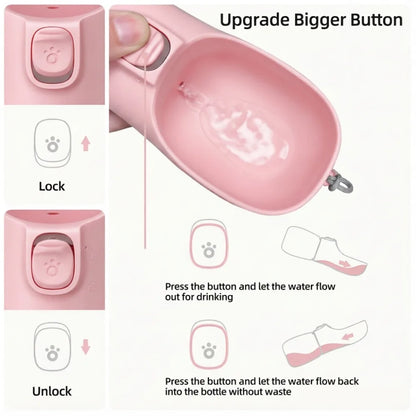Leakproof Portable Dog Water Bottle For Travel
