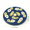 Round, Blue