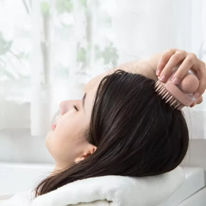 Silicone Dog Bath Massage Brush Glove With Shampoo Dispenser