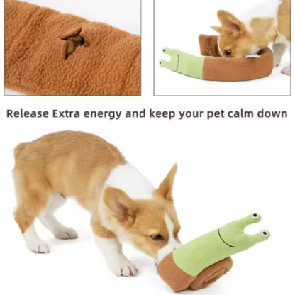 Snail Snuffle Puzzle Toy For Dogs & Cats
