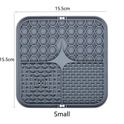 Slow Feeder Licking Mat For Dogs & Cats