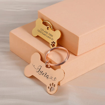Personalized Custom Dog Name Tag Collar Accessory