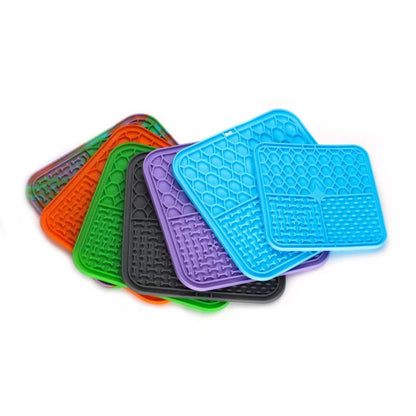 Slow Feeder Licking Mat For Dogs & Cats