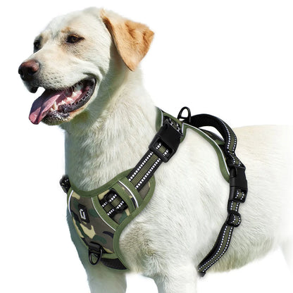 No Pull Adjustable Padded Dog Harness Vest