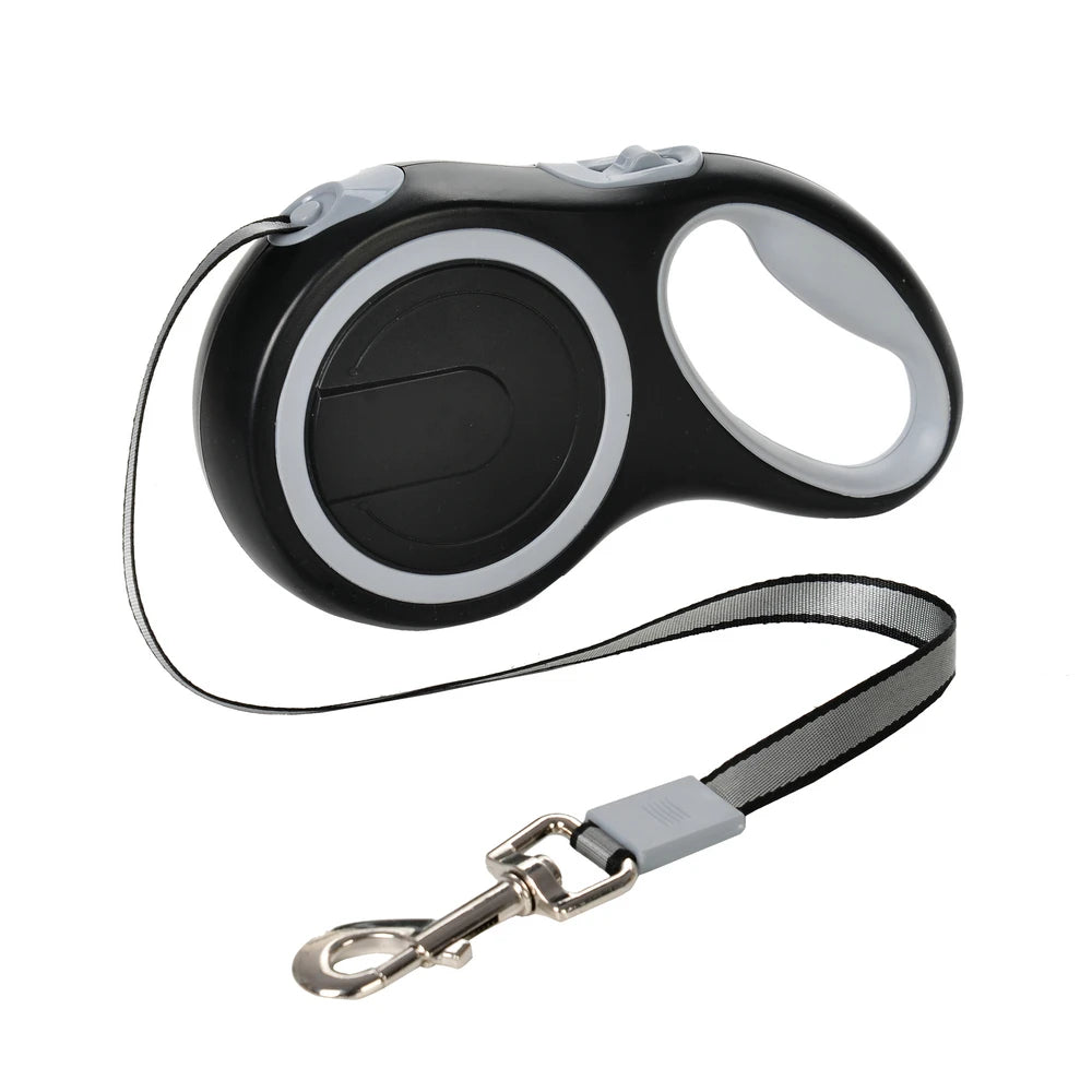 Retractable Nylon Dog Leash For Large Dogs