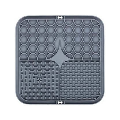 Lick Mat – Suction-Cup Slow Feeder for Dogs and Cats