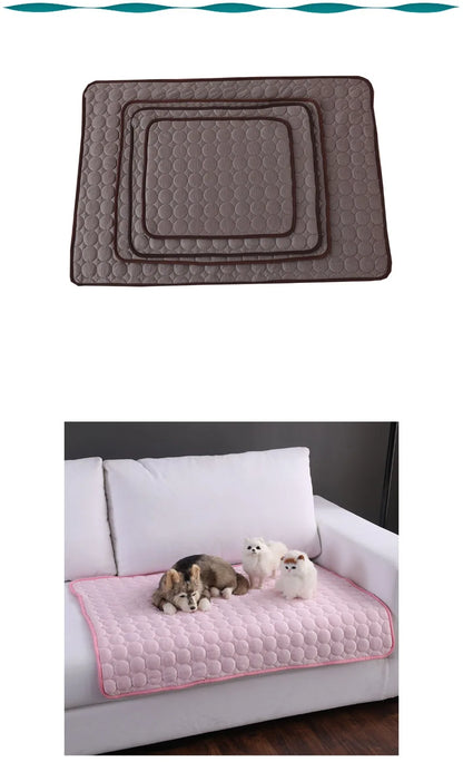 Self Cooling Pet Mat For Dogs & Cats Summer Comfort