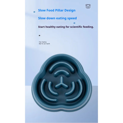 Anti Choking Slow Feeder Dog Bowl