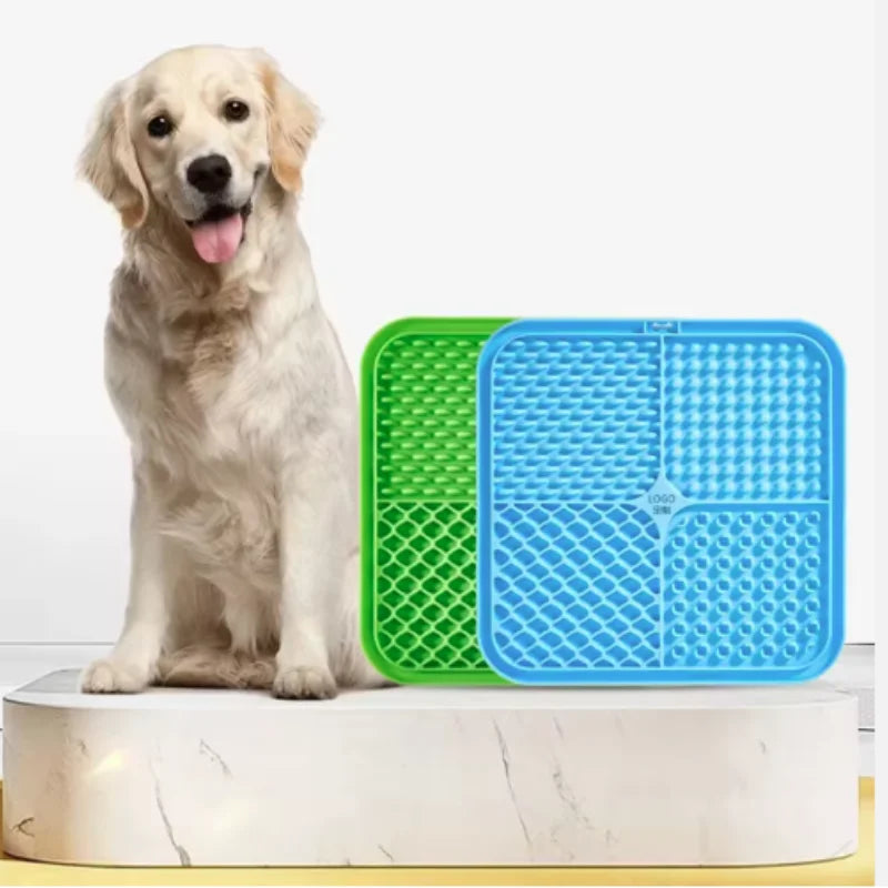 Lick Mat – Suction-Cup Slow Feeder for Dogs and Cats