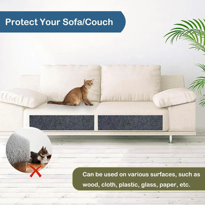 Self-Adhesive Cat Scratching Mat Furniture Protector