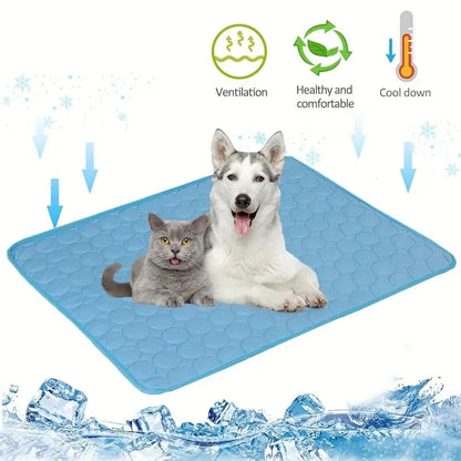 Self Cooling Pet Mat For Dogs & Cats Summer Comfort