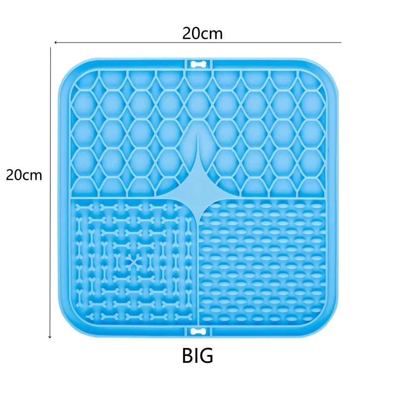 Slow Feeder Licking Mat For Dogs & Cats