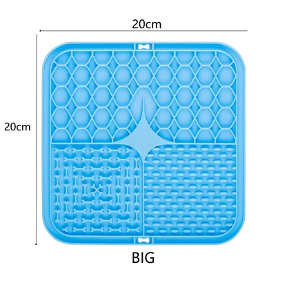 Slow Feeder Licking Mat For Dogs & Cats