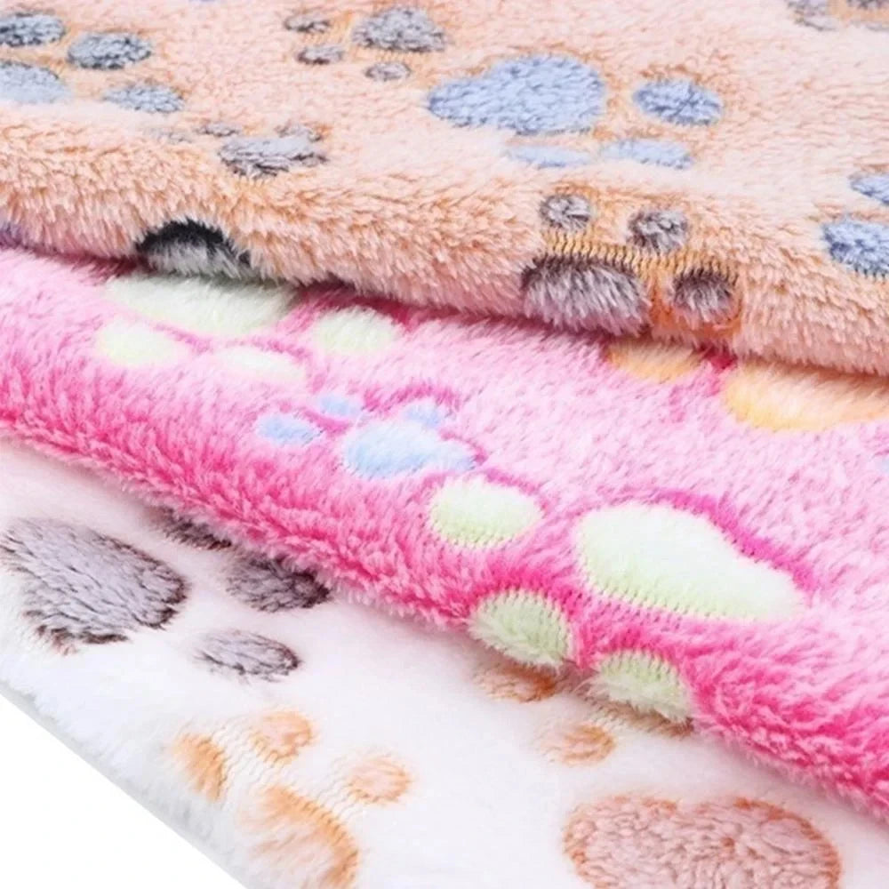 Soft Fleece Pet Blanket For Cats & Dogs