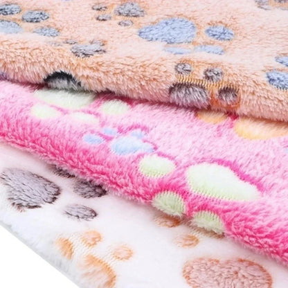 Soft Fleece Pet Blanket For Cats & Dogs