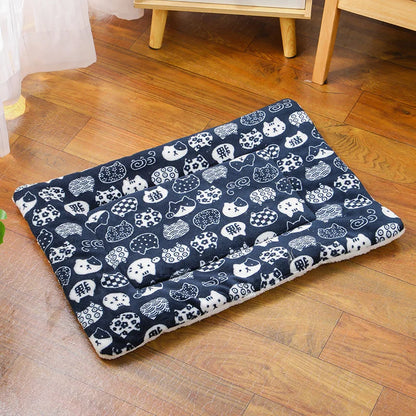 Warm Plush Pet Sleeping Mat For Cats & Dogs