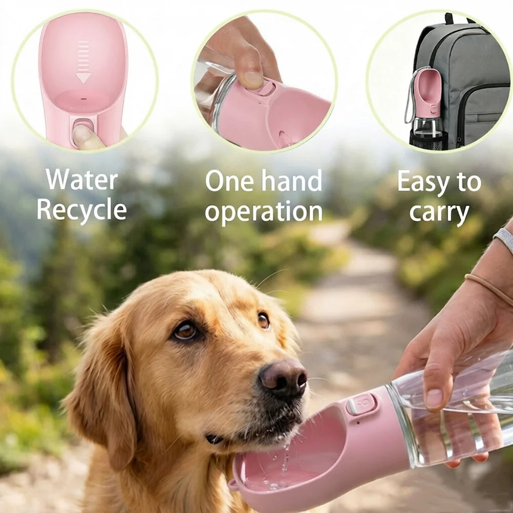 Leakproof Portable Dog Water Bottle For Travel