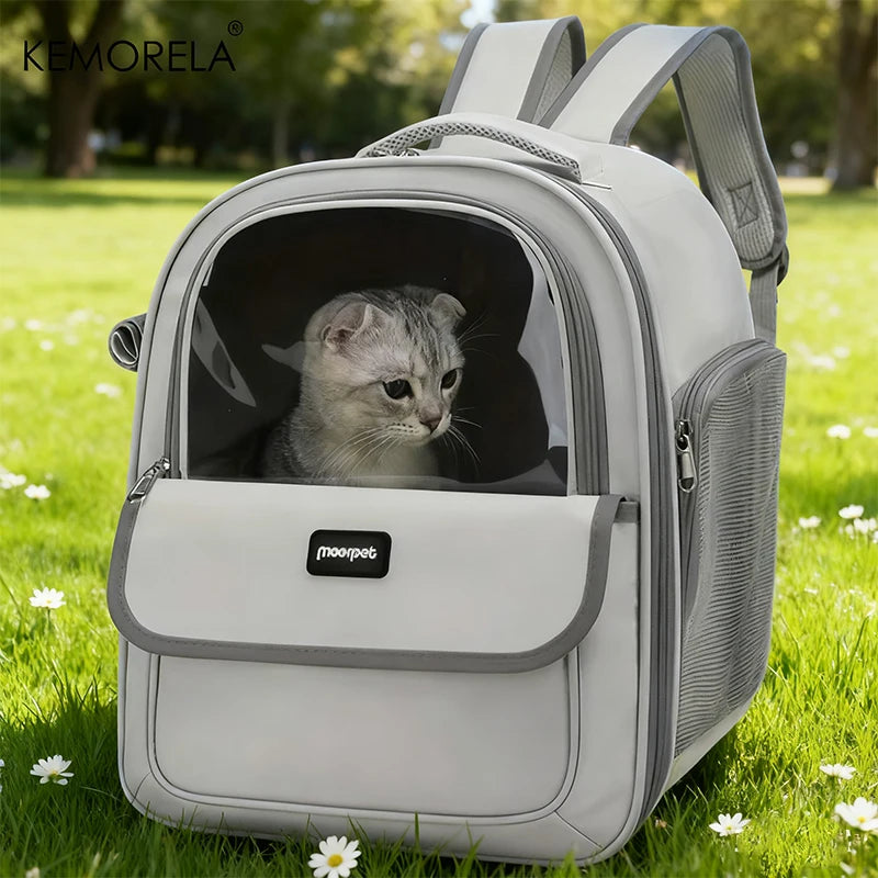 Portable Breathable Pet Carrier Backpack For Dogs & Cats