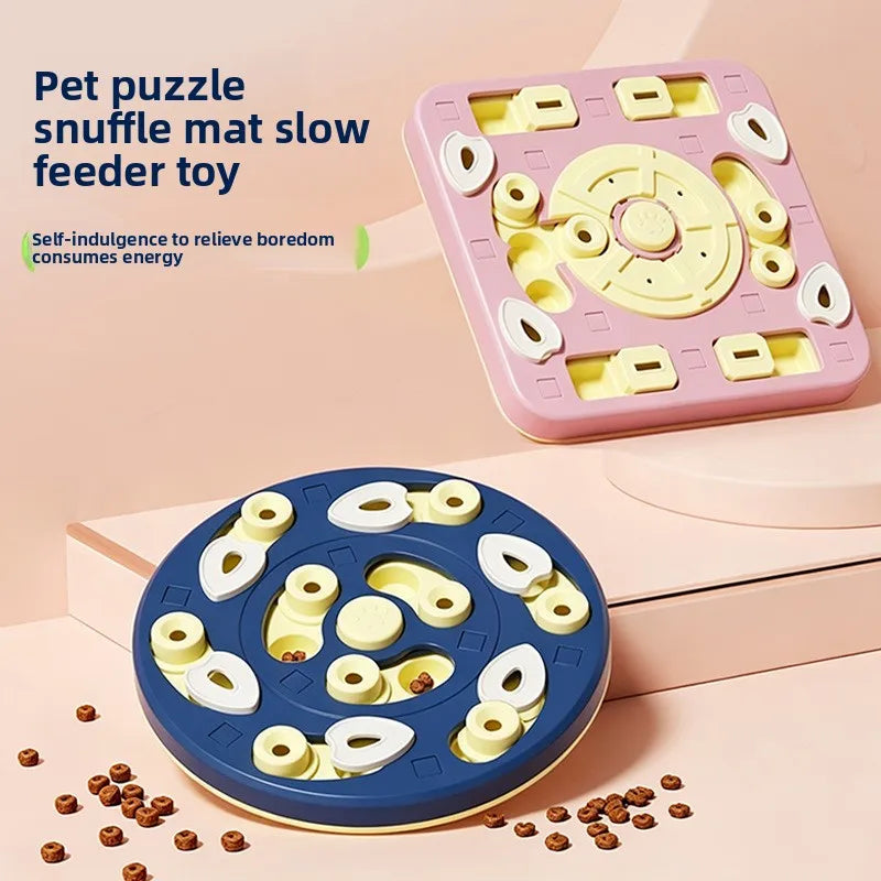Interactive Puzzle Slow Feeder Toy For Dogs & Cats