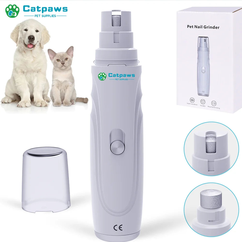 USB Rechargeable Electric Dog Nail Grinder Trimmer