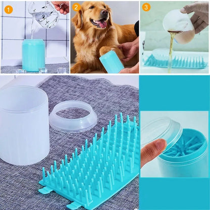Silicone Dog Paw Cleaner Cup For Pet Foot Washing