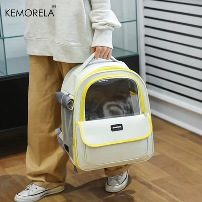 Portable Breathable Pet Carrier Backpack For Dogs & Cats