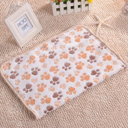 Soft Fleece Pet Blanket For Cats & Dogs