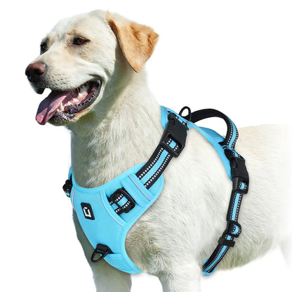 No Pull Adjustable Padded Dog Harness Vest