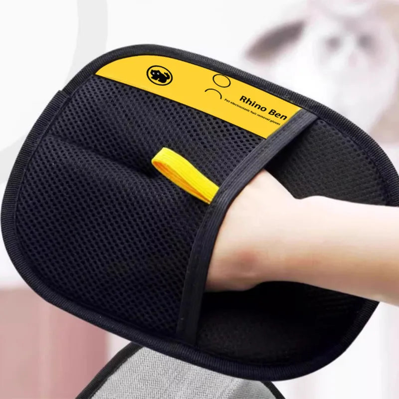 Pet Hair Remover Glove – Double-Sided Grooming Mitt