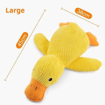 Plush Squeaky Duck Toy For Dogs & Cats