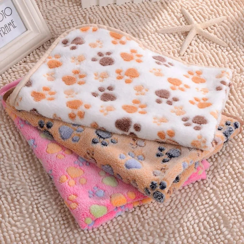 Soft Fleece Pet Blanket For Cats & Dogs