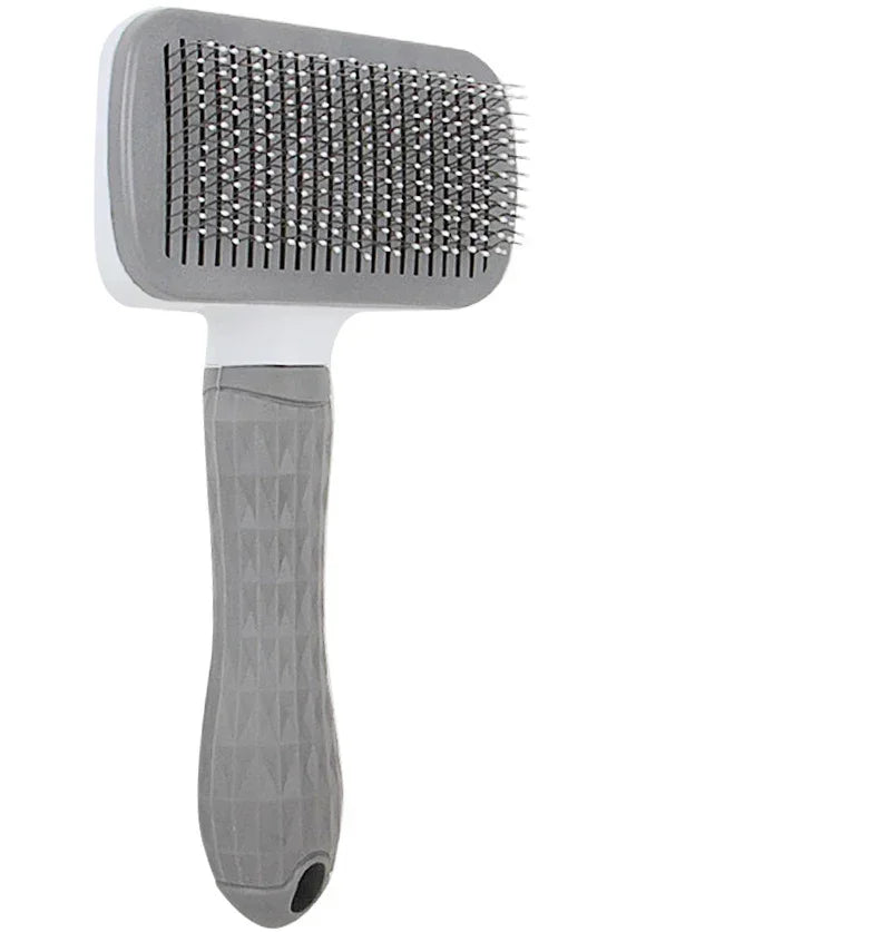 Pet Hair Remover Grooming Brush For Dogs & Cats