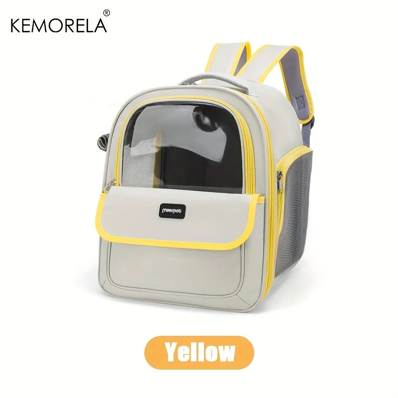 Portable Breathable Pet Carrier Backpack For Dogs & Cats