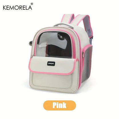 Portable Breathable Pet Carrier Backpack For Dogs & Cats